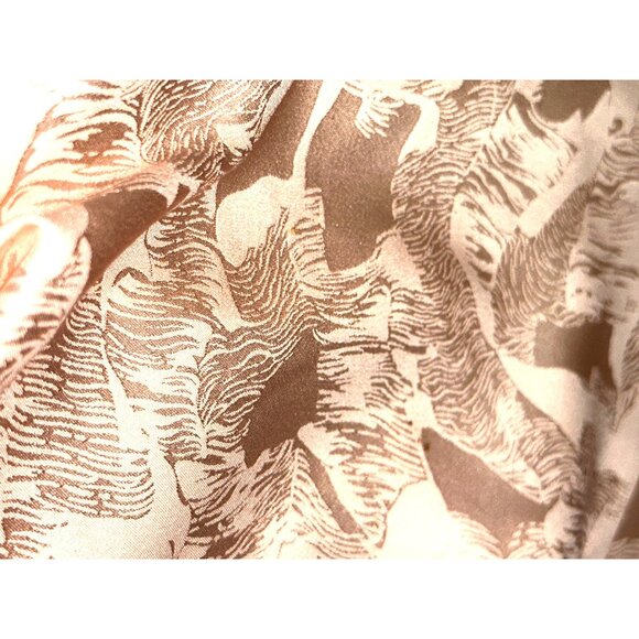 All Silk Vintage Dress by Spencer Jeremy 8 Pink Sequin Beaded Shoulder Pads 80s - Picture 15 of 16